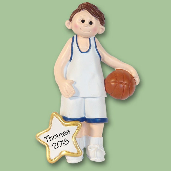 Personalized Basketball Ornament, Basketball Ornament Personalized, Personalized Christmas Ornaments