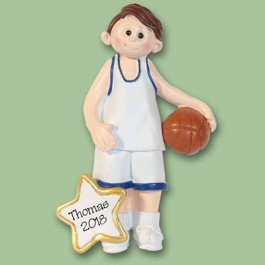 Personalized Basketball Ornament, Basketball Ornament Personalized, Personalized Christmas Ornaments